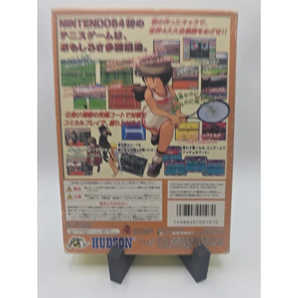 Let's Smash Tennis For Nintendo 64 N64 CIB Japanese Import USA SELLER